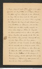 Nachlass Franz Steindachner, Brief von Eduard Graeffe an Franz Steindachner (14.09.1899), Inv.Nr. 173.21, Seite 2